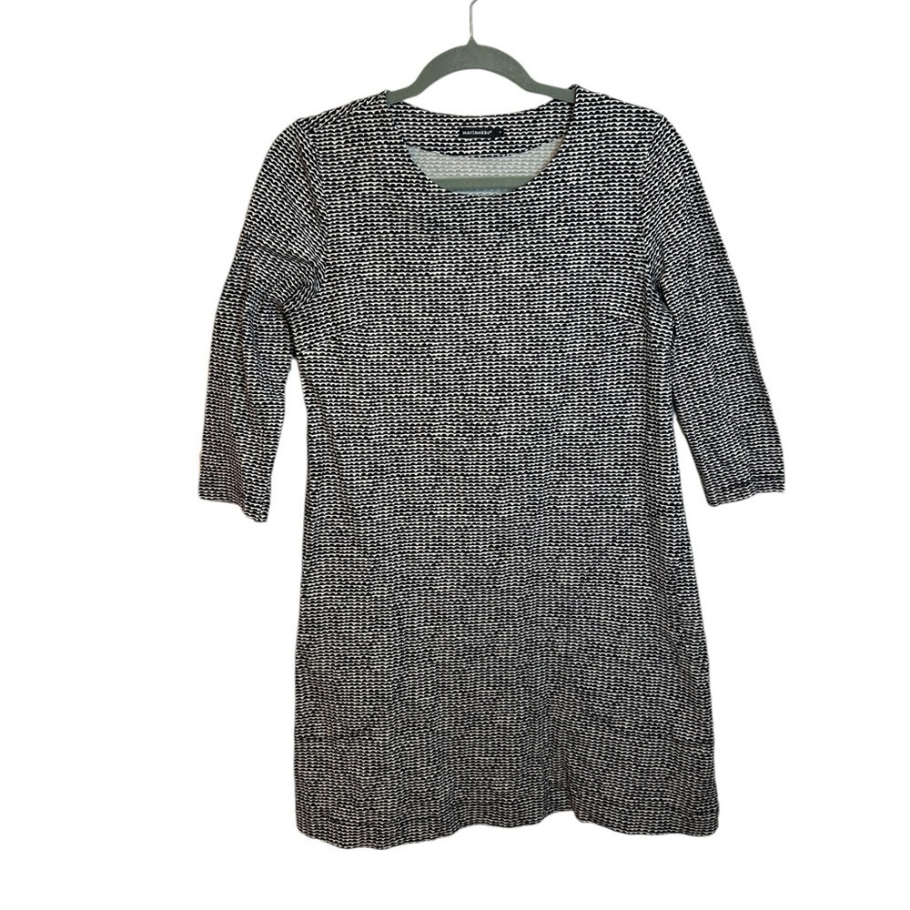 Marimekko Meitin Papajo Print 3/4 Sleeve Dress